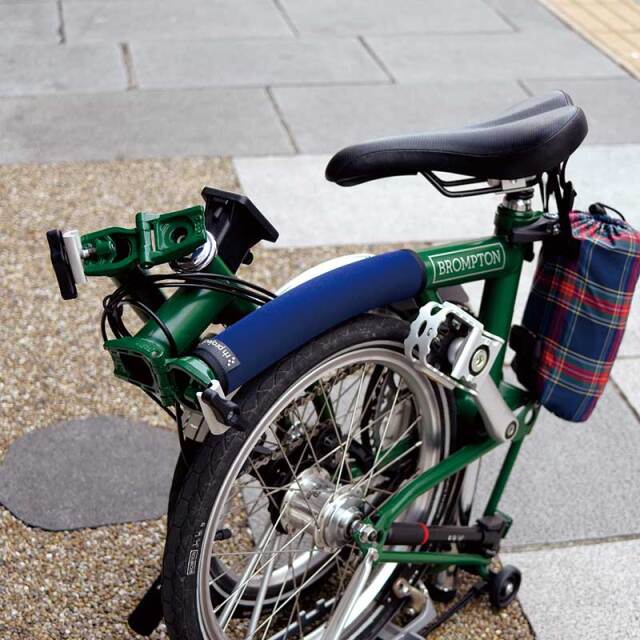 【ブロンプトン用フレームパッド】トップチューブカバー 傷付き防止 自転車のアクセントに No.5063