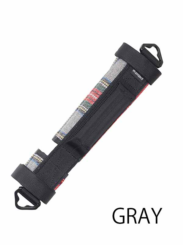 【BPキャリーハンドル ツイード】ブロンプトン用 持ち手 トップチューブカバー ショルダーベルト付 傷付き防止 No.5090