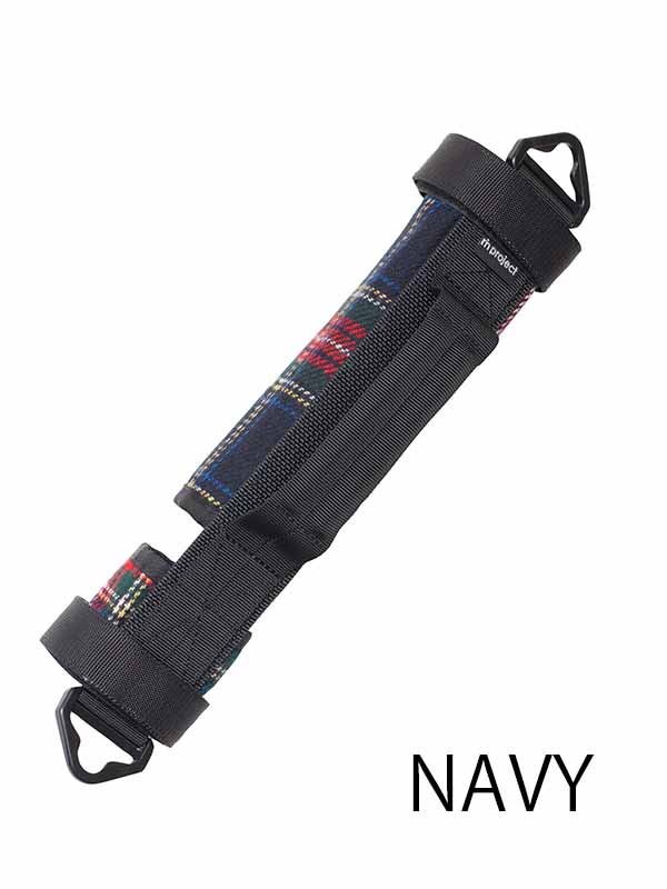 【BPキャリーハンドル ツイード】ブロンプトン用 持ち手 トップチューブカバー ショルダーベルト付 傷付き防止 No.5090