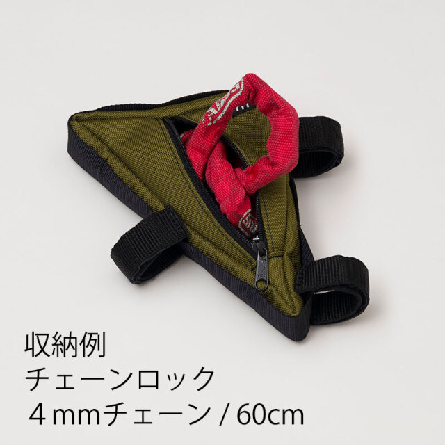 【サンカクバッグ】フレームバッグ 小物入れ birdyなどに 日本製 No.5124