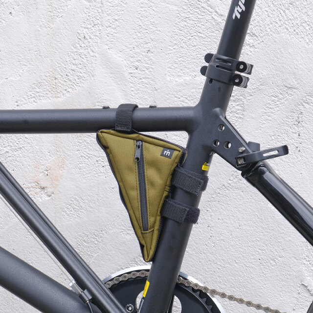 【サンカクバッグ】フレームバッグ 小物入れ birdyなどに 日本製 No.5124