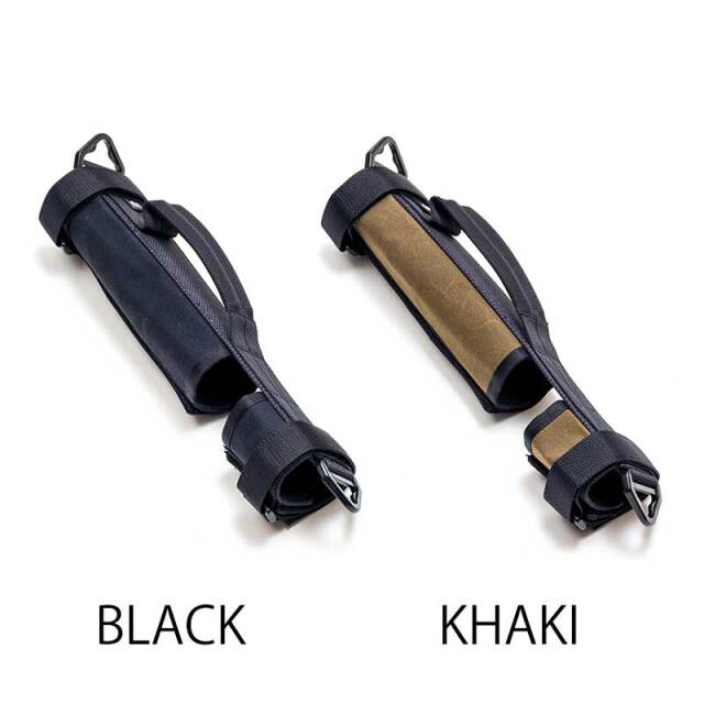 【BPキャリーハンドル パラフィンコットン】ブロンプトン用 持ち手 フレームカバー ショルダーベルト付 傷付き防止 日本製  No.5127