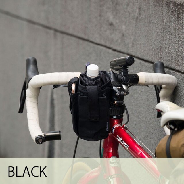 【マルチボトルホルダー パラフィンコットン】ショルダーベルト付き ハンドルに スマホポケット No.5128 日本製