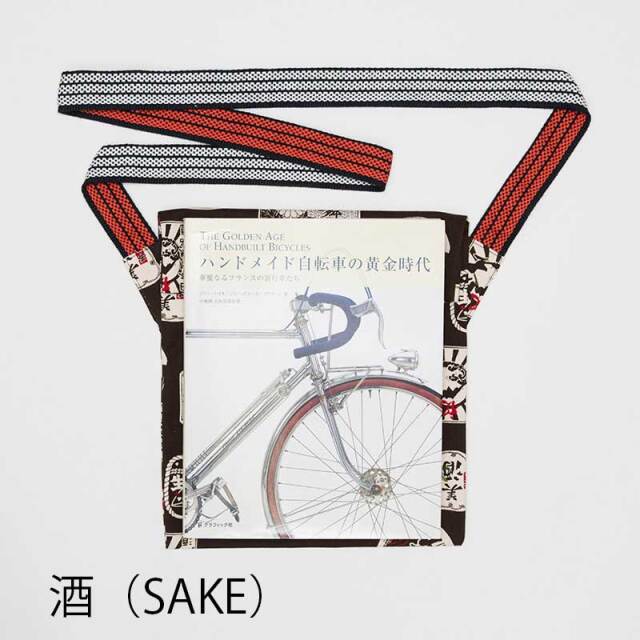 【MAIDOサコッシュ小】柄物 前掛け紐 ショルダーバッグ A4サイズ 日本製 No.5138【ネコポス可】