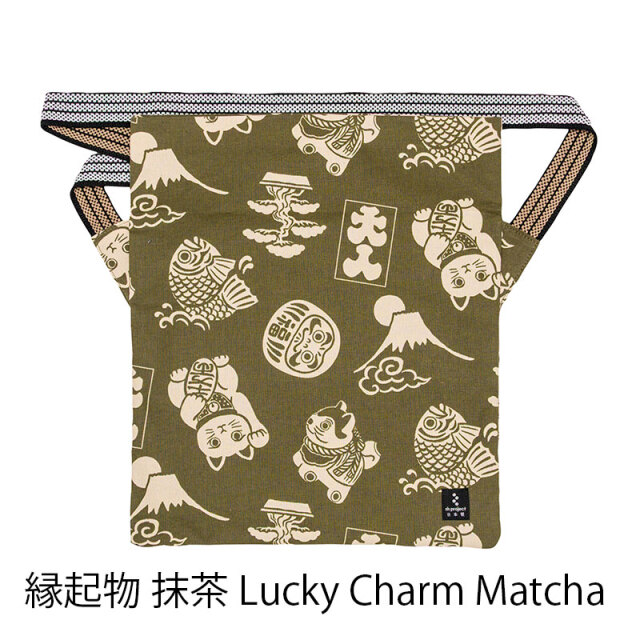 MAIDOサコッシュ大】柄物 前掛け紐 ショルダーバッグ B4サイズ 日本製