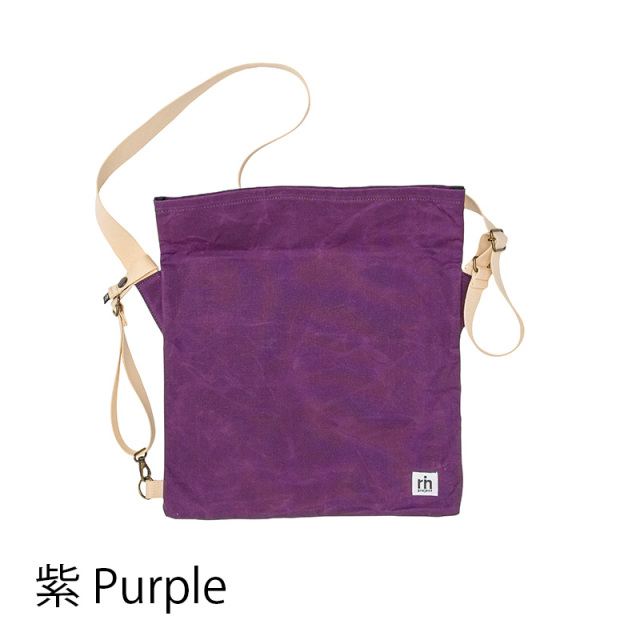 MAIDOサコッシュ】ショルダーバッグ パラフィンコットン素材