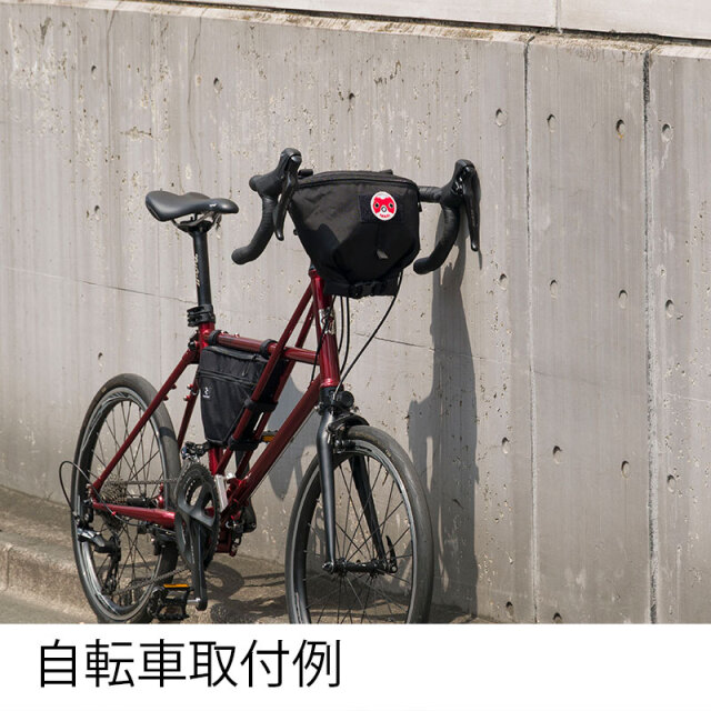 【ロールアウトバッグ】容量可変 ボディバッグ ハンドルバッグ ロード クロスバイク ミニベロ  No.5147
