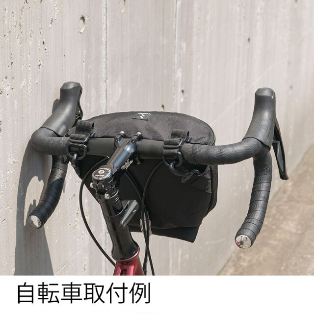 【ロールアウトバッグ】容量可変 ボディバッグ ハンドルバッグ ロード クロスバイク ミニベロ  No.5147