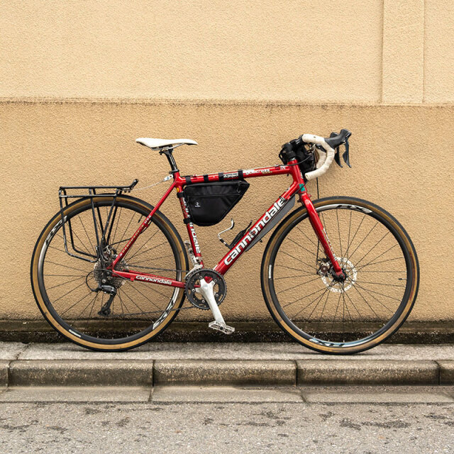 【フレームバッグ】Tyrell Slant Frame用 グラベル・ロード・クロスバイク対応 日本製 No.5150