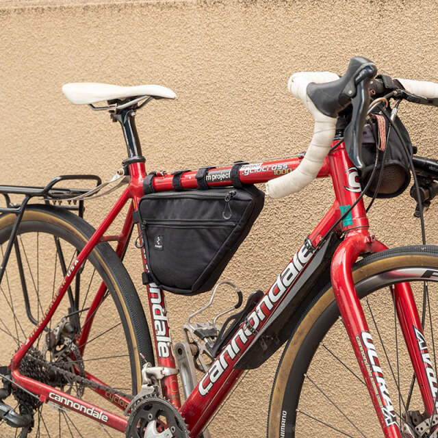 【フレームバッグ】Tyrell Slant Frame用 グラベル・ロード・クロスバイク対応 日本製 No.5150