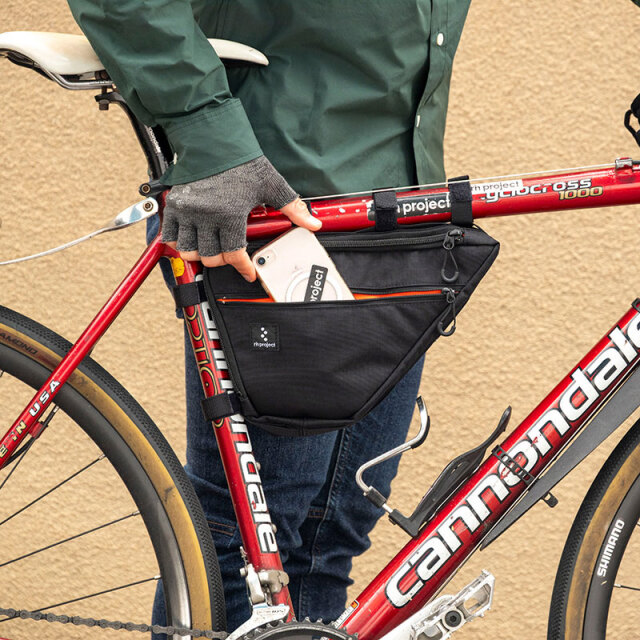 【フレームバッグ】Tyrell Slant Frame用 グラベル・ロード・クロスバイク対応 日本製 No.5150