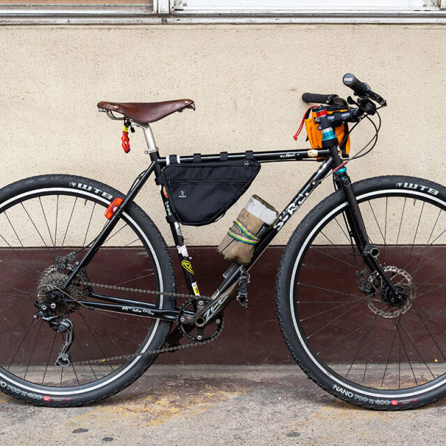 【フレームバッグ】Tyrell Slant Frame用 グラベル・ロード・クロスバイク対応 日本製 No.5150