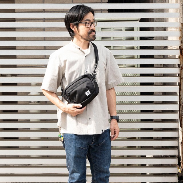2WAYフロントバッグ】ショルダー＆ハンドルバッグ ロードや