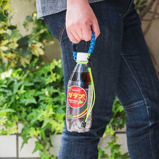 【直営限定】【ROCKIN BAND】裾止め 固定 バンド ペットボトルにも パラコード 日本製 No.5156【ネコポス対応】