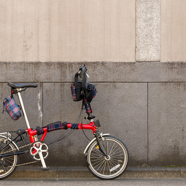 【2WAYハンドルバッグ ツイード】ショルダー＆ハンドルバッグ ロード クロスバイク ミニベロ No.5158 日本製