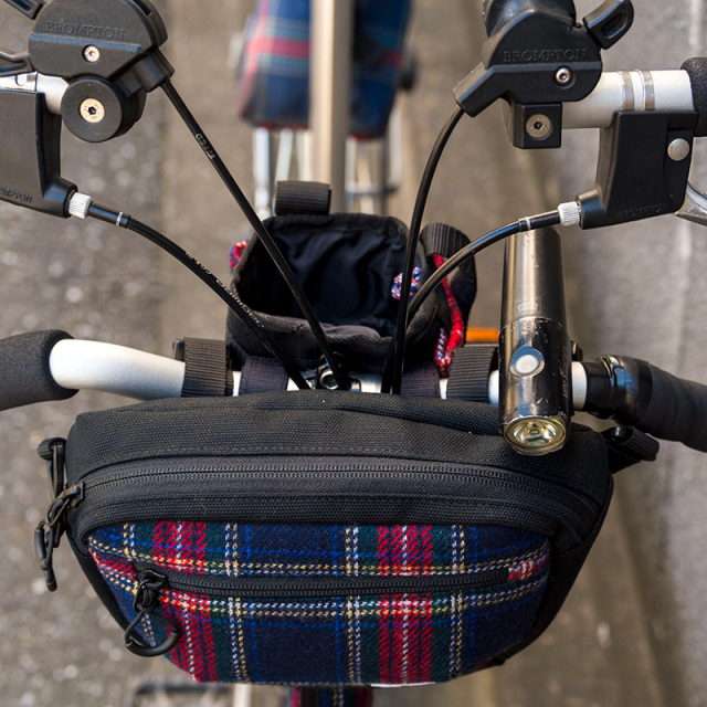 【2WAYハンドルバッグ ツイード】ショルダー＆ハンドルバッグ ロード クロスバイク ミニベロ No.5158 日本製