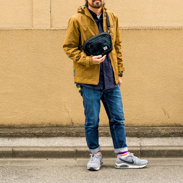 【2WAYハンドルバッグ ツイード】ショルダー＆ハンドルバッグ ロード クロスバイク ミニベロ No.5158 日本製