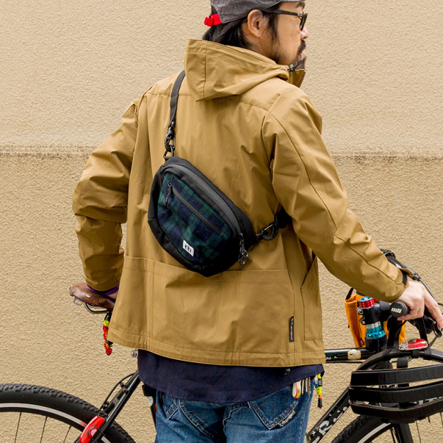 【2WAYハンドルバッグ ツイード】ショルダー＆ハンドルバッグ ロード クロスバイク ミニベロ No.5158 日本製