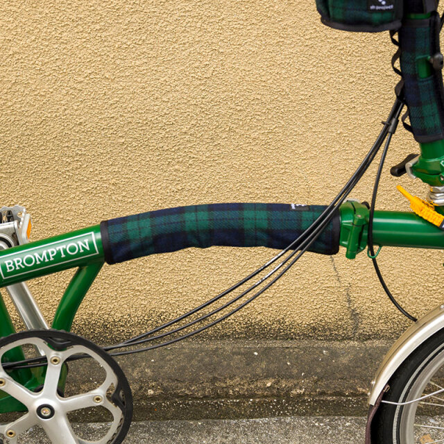 【BP フレームパッド ツイード】トップチューブカバー 傷付き防止 ドレスアップ 日本製 No.5159【ネコポス可】