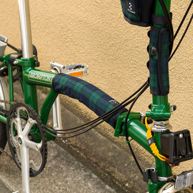 【BP フレームパッド ツイード】トップチューブカバー 傷付き防止 ドレスアップ 日本製 No.5159【ネコポス可】