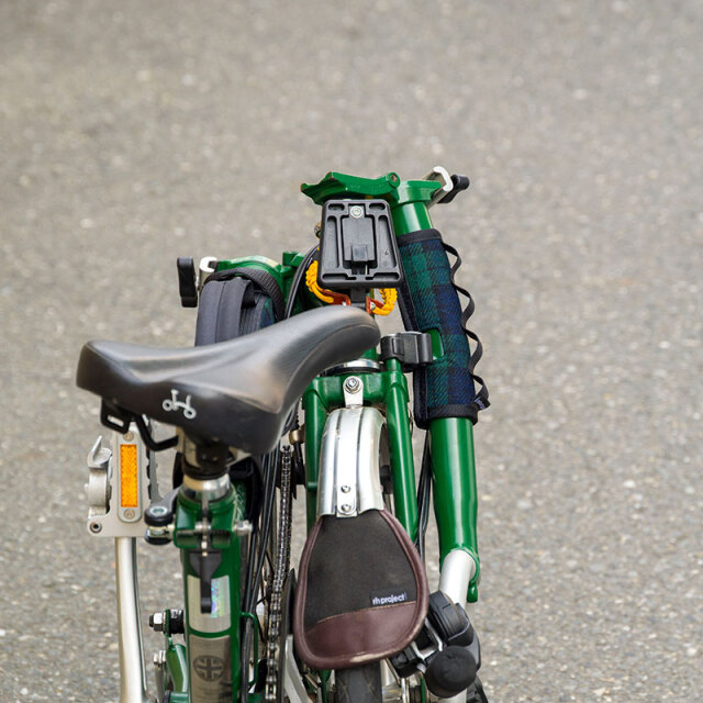 【BPステムパッドツイード】ブロンプトン用 ステムカバー 転倒からフレームを保護  日本製 No.5162【ネコポス対応】