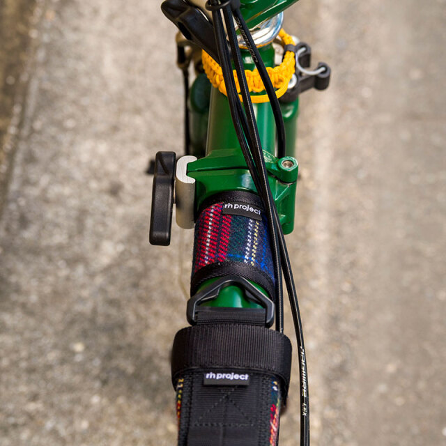 【ショートフレームパッド ツイード】トップチューブカバー 傷付き防止 ドレスアップ 日本製 No.5163【ネコポス可】