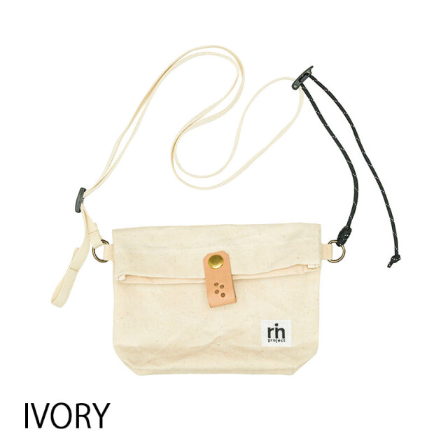 【VELO BAG COUNTRY】サコッシュ ショルダーバッグ パラフィンコットン 栃木レザー 日本製 No.5167