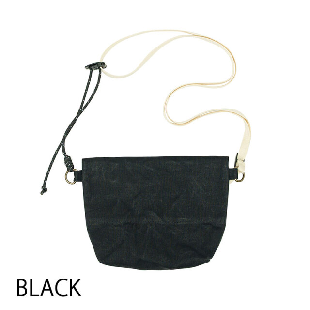 【VELO BAG COUNTRY】サコッシュ ショルダーバッグ パラフィンコットン 栃木レザー 日本製 No.5167