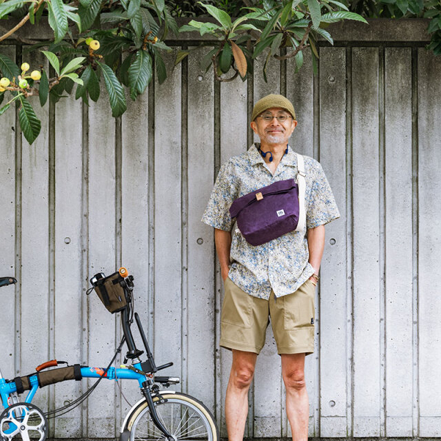 【VELO BAG MESSENGER】ショルダー メッセンジャー バッグ パラフィンコットン 栃木レザー 日本製 No.5168
