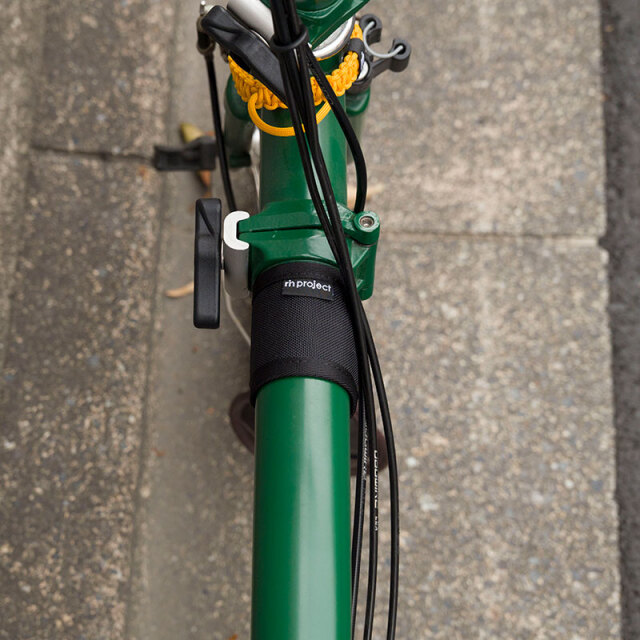 【ショートフレームパッド】ナイロン 素材 ブロンプトン用 傷付き防止 日本製 No.5169【ネコポス可】