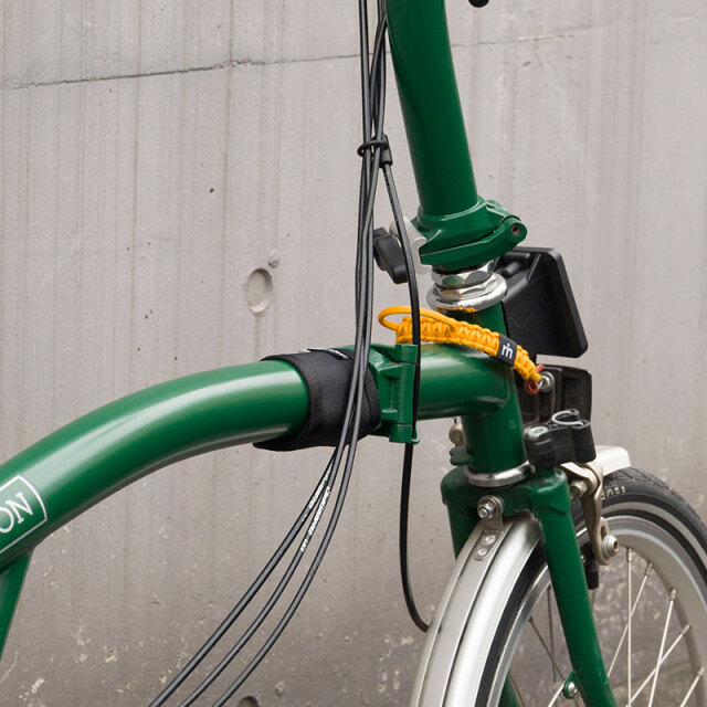 【ショートフレームパッド】ナイロン 素材 ブロンプトン用 傷付き防止 日本製 No.5169【ネコポス可】