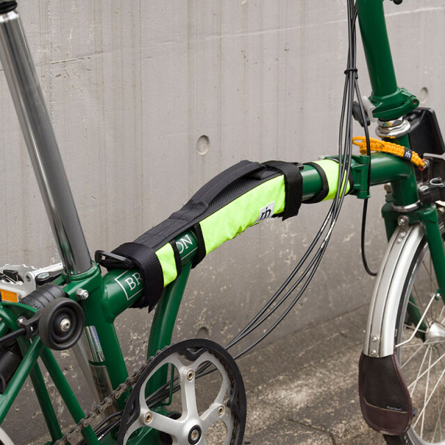 【BPキャリーハンドル】ECOPAK ブロンプトン用 持ち手 トップチューブカバー ショルダーベルト付 傷付き防止  日本製 No.5171