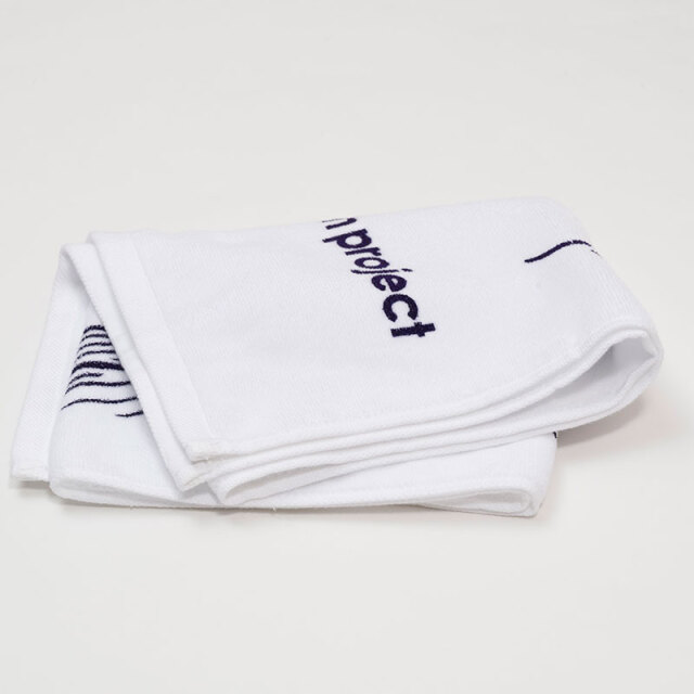 【Wave Towel】波柄 フェイスタオル しっかりした厚みの260匁 No.8051
