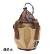 【マルチボトルホルダーキャンバス】ハンドル固定 スマホポケット付き 500mlペットボトル対応 ベルクロ着脱 No.5100 日本製