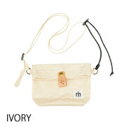 【VELO BAG COUNTRY】サコッシュ ショルダーバッグ パラフィンコットン 栃木レザー 日本製 No.5167
