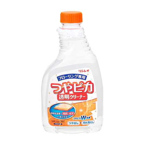 リンレイ つやピカ透明クリーナー 詰替　500mL