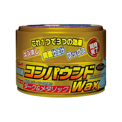 リンレイ コンパウンドWAX半ネリダーク＆メタリック 180g | ワックス