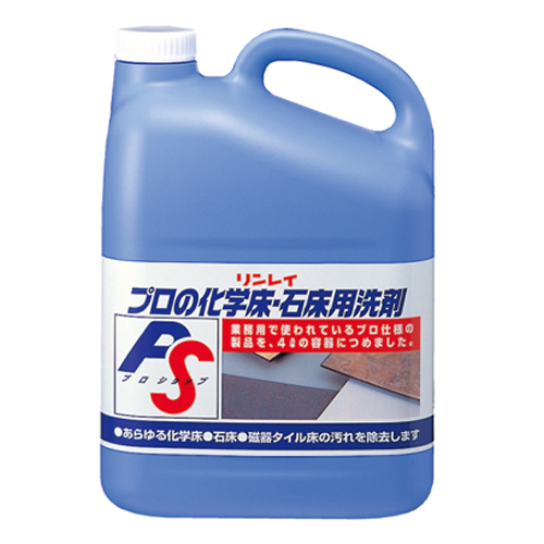 リンレイ プロの化学床・石床用洗剤 4L