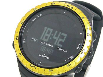 スント SUUNTO コア CORE 腕時計 SS013315010 ブラック/イエロー