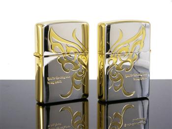 ZIPPO ジッポ ライター LAバタフライペアーセット LAB-SP