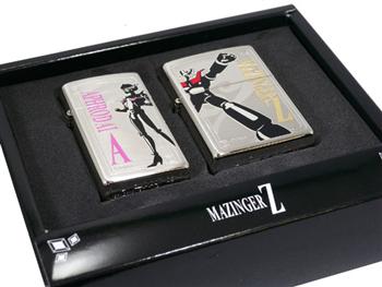 バンプレスト マジンガーZ 500本限定 ZIPPO ジッポ ペアー