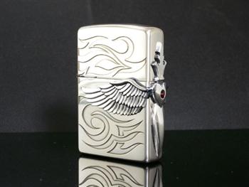 ZIPPO ジッポ ライター サイドメタル 20HWT-R