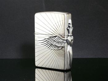 ZIPPO ジッポ ライター サイドメタル 20HWR-WH