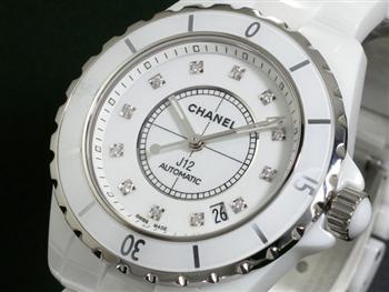 CHANEL シャネル 腕時計 J12 ダイヤ 自動巻き メンズ H1629