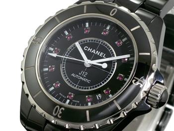CHANEL シャネル 腕時計 J12 ルビー 自動巻き メンズ H1635