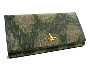 ヴィヴィアン ウエストウッド 長財布 1032-AFRICA-VERDE