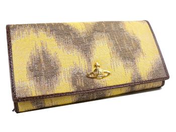 ヴィヴィアン ウエストウッド 長財布 1032-AFRICA-MARRONE