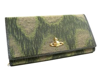 ヴィヴィアン ウエストウッド 長財布 736-AFRICA-VERDE