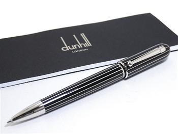 DUNHILL ダンヒル ボールペン サイドカー ブラックピンストライプ NUD2453
