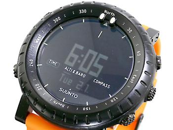 スント SUUNTO コア CORE 腕時計 SS015914000 ブラック/オレンジ